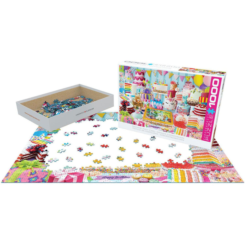 Birthday Party Cake 1000 Piece Jigsaw Puzzle Eurographics (ONLINE ORDER ONLY)