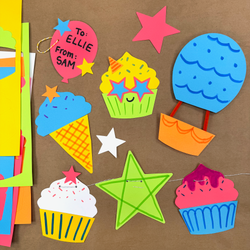 Birthday Party Cutouts (ONLINE ORDER ONLY)
