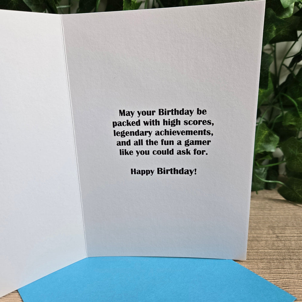 Level Up Birthday Boy Card (ONLINE ORDER ONLY)