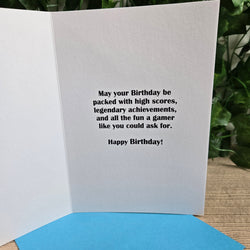 Level Up Birthday Boy Card (ONLINE ORDER ONLY)
