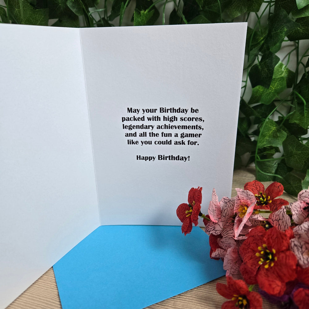 Level Up Birthday Boy Card (ONLINE ORDER ONLY)