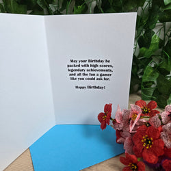 Level Up Birthday Boy Card (ONLINE ORDER ONLY)