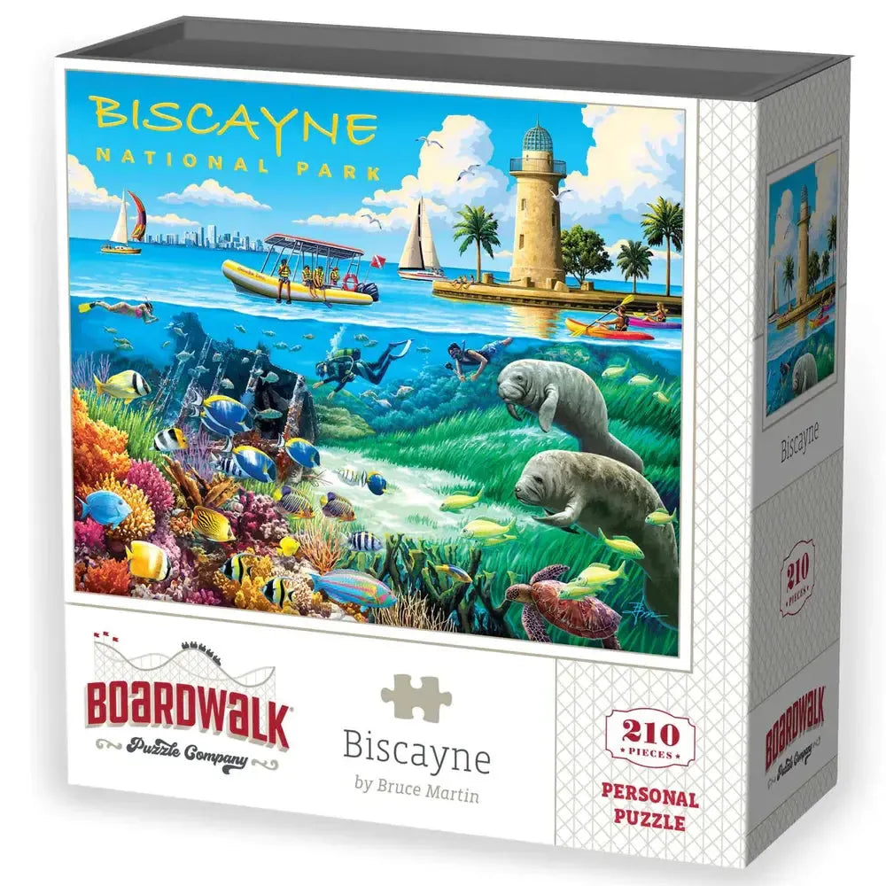 Biscayne National Park 210 Piece Jigsaw Puzzle Boardwalk (ONLINE ORDER ONLY)
