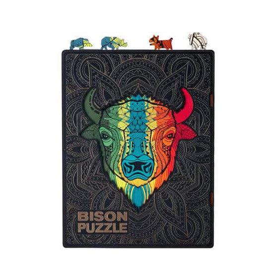 Bison 250 Piece Wooden Jigsaw Puzzle Geek Toys (ONLINE ORDER ONLY)