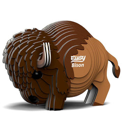 Bison 3D Cardboard Model Kit Eugy (ONLINE ORDER ONLY)