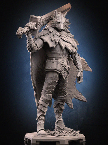 Blaidd Half-Wolf – Elden Ring Inspired Miniature (ONLINE ORDER ONLY)