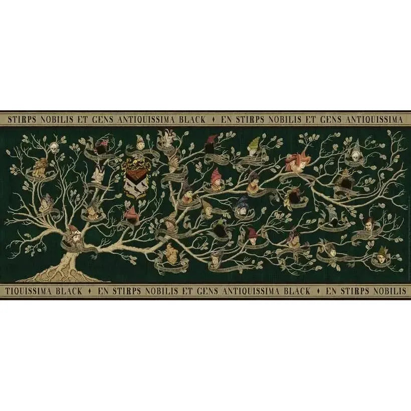 Black Family Tree Harry Potter 2000 Piece Panoramic Jigsaw Puzzle Ravensburger