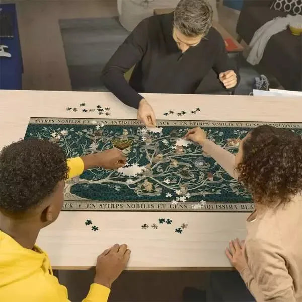Black Family Tree Harry Potter 2000 Piece Panoramic Jigsaw Puzzle Ravensburger