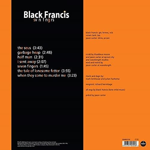 Black Francis - sv n f ng rs [Vinyl] (ONLINE ORDER ONLY)