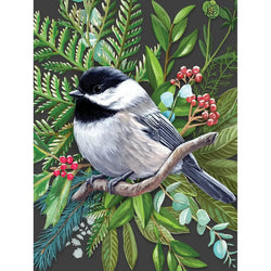 Black-capped Chickadee Cornell Lab 500 Piece Jigsaw Puzzle NYPC