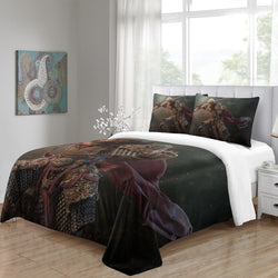 Black Myth Wukong Bedding Set Pattern Quilt Cover Without Filler (Online Order Only)