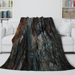 Black Myth Wukong Blanket Flannel Fleece Throw Room Decoration (Online Order Only)