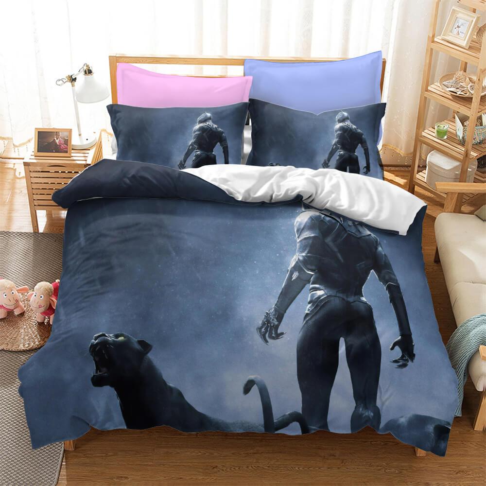 Black Panther Bedding Set Duvet Covers Bed Sets (Online Order Only)