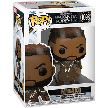 Black Panther: Wakanda Forever M'Baku Funko Pop! Vinyl Figure #1098 with Funko Protector (Online Order Only)