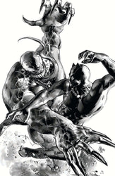 Black Panther 1 Marvel 2018 Mike Deodato Variant Trade Sketch Set Venom (ONLINE ORDER ONLY)