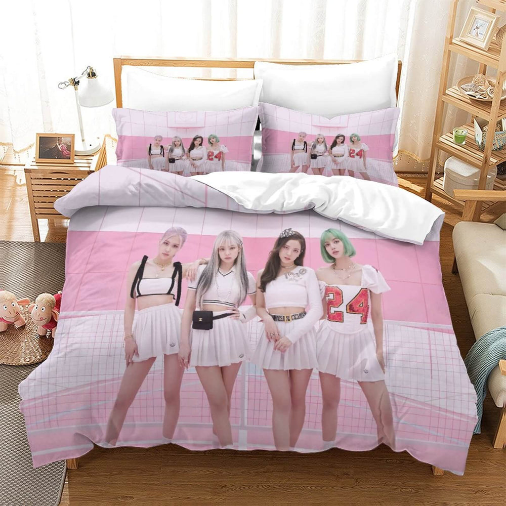 Blackpink Bedding Sets Pattern Quilt Cover Without Filler (Online Order Only)