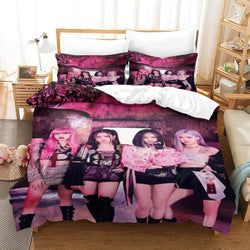 Blackpink Bedding Sets Pattern Quilt Cover Without Filler (Online Order Only)