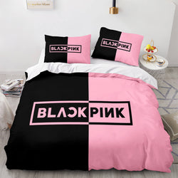 Blackpink Cosplay Bedding Set Quilt Covers Without Filler (Online Order Only)