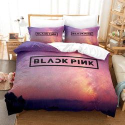 Blackpink Cosplay Bedding Set Quilt Covers Without Filler (Online Order Only)