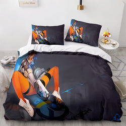 Blackwatch Mercy Overwatch Cosplay Bedding Set Quilt Covers Without Filler (Online Order Only)