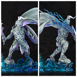 3D Printed Archvillain Games Eye of the Storm - Storm Giant Hoplites 28mm 32mm D&D (Online Only)