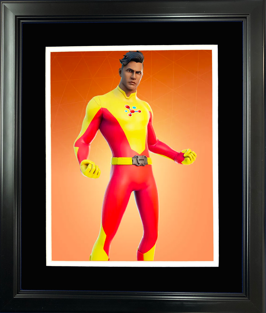 Framed Blastoff Legendary Fortnite Skin 11"x14" Video Game Photo (ONLINE ORDER ONLY)
