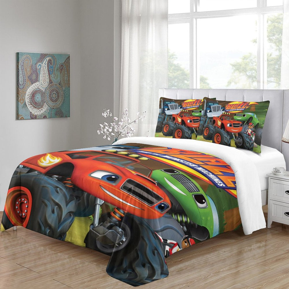 Blaze and the Monster Machines Bedding Set Quilt Duvet Cover Without Filler (Online Order Only)