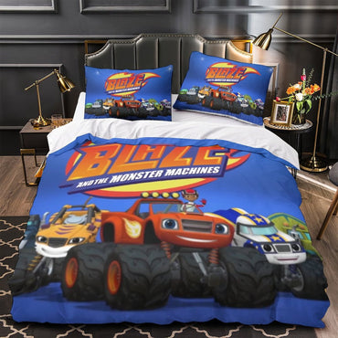 Blaze and the Monster Machines Bedding Set Quilt Duvet Cover Without Filler (Online Order Only)