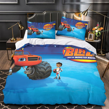 Blaze and the Monster Machines Bedding Set Quilt Duvet Cover Without Filler (Online Order Only)