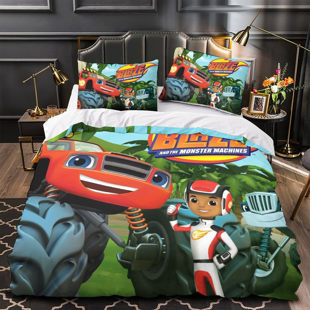 Blaze and the Monster Machines Bedding Set Quilt Duvet Cover Without Filler (Online Order Only)