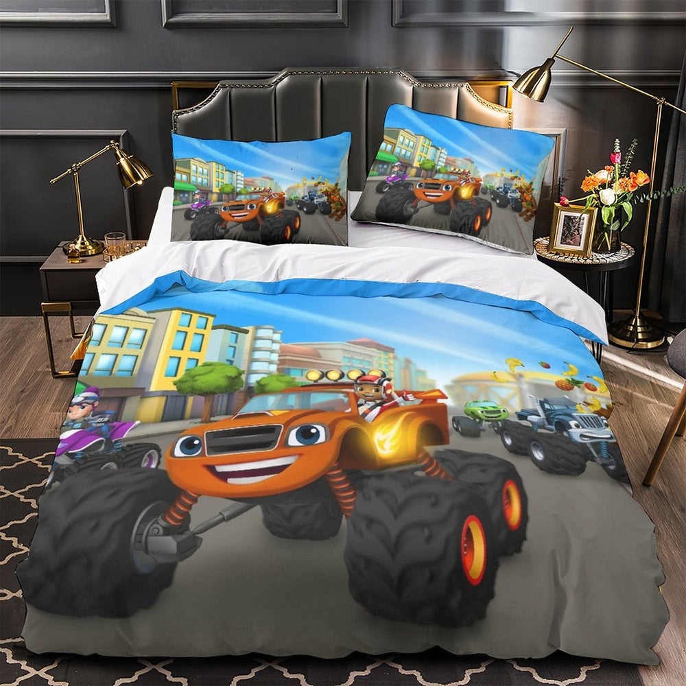 Blaze and the Monster Machines Bedding Set Quilt Duvet Cover Without Filler (Online Order Only)