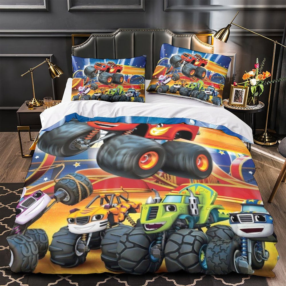 Blaze and the Monster Machines Bedding Set Quilt Duvet Cover Without Filler (Online Order Only)