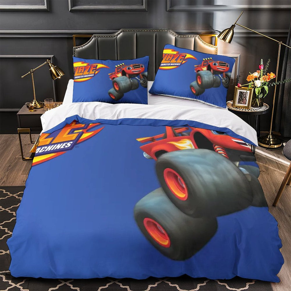 Blaze and the Monster Machines Bedding Set Quilt Duvet Cover Without Filler (Online Order Only)
