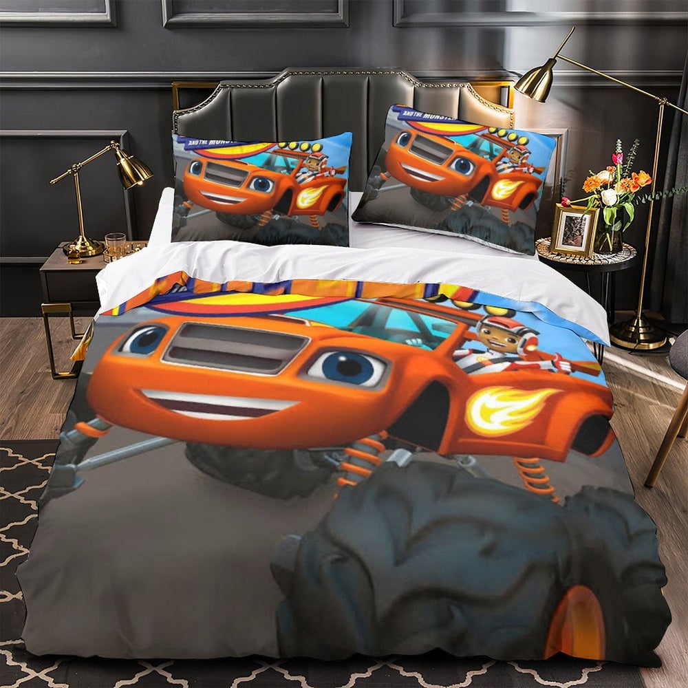 Blaze and the Monster Machines Bedding Set Quilt Duvet Cover Without Filler (Online Order Only)