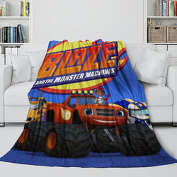 Blaze and the Monster Machines Blanket Flannel Fleece Throw Room Decoration (Online Order Only)