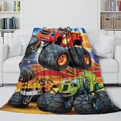 Blaze and the Monster Machines Blanket Flannel Fleece Throw Room Decoration (Online Order Only)