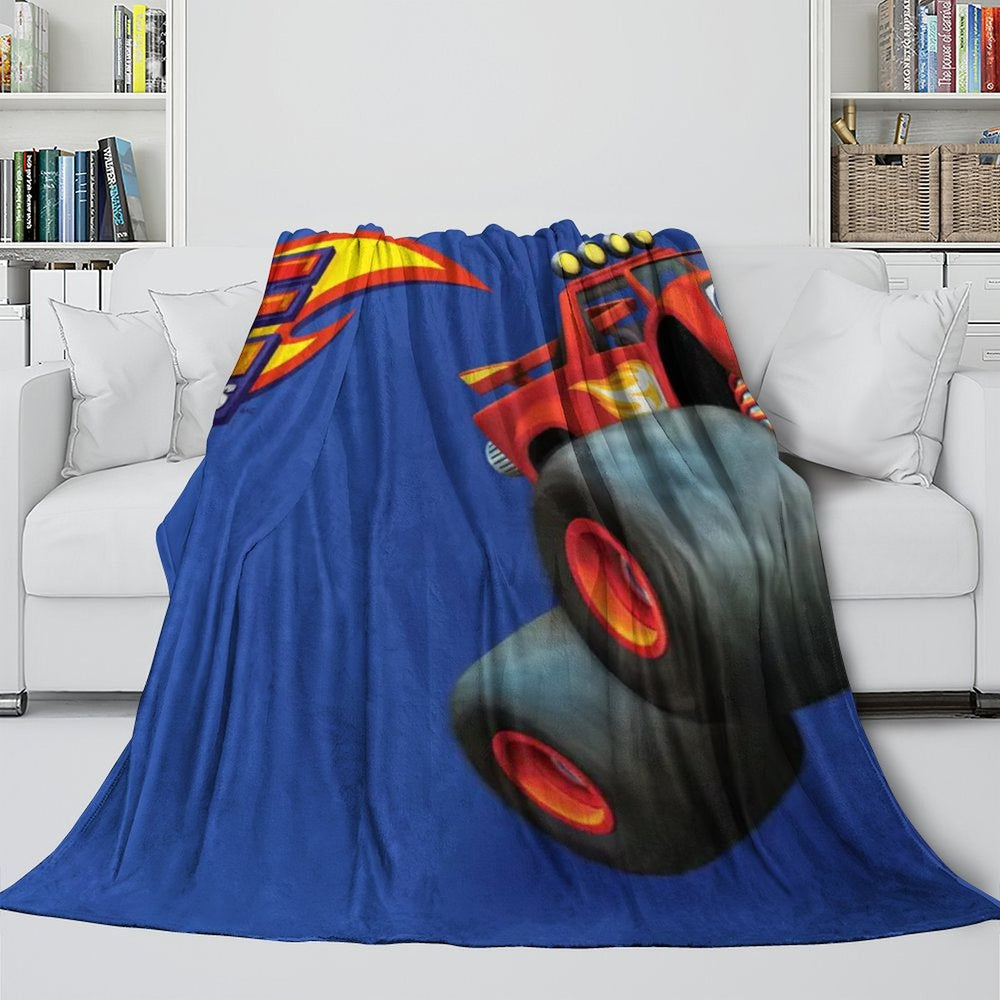 Blaze and the Monster Machines Blanket Flannel Fleece Throw Room Decoration (Online Order Only)