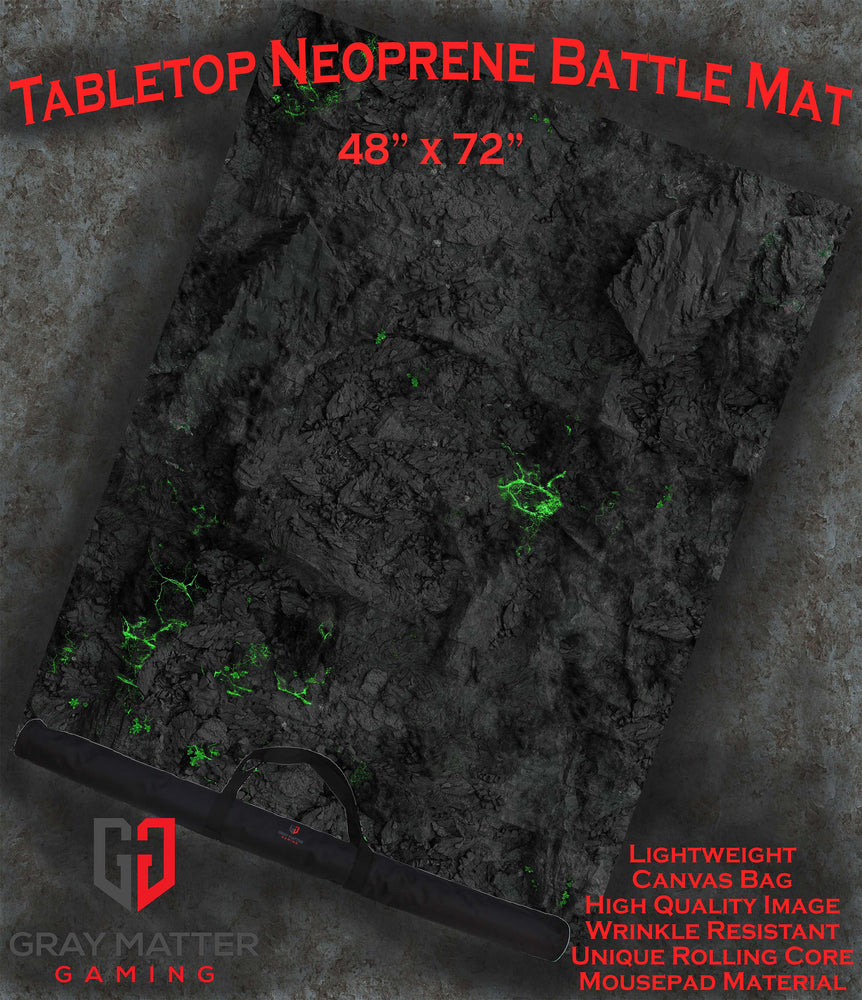 Blighted Cavern - Neoprene Battle Mat with Bag