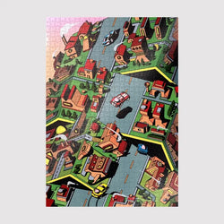 Block Party By Maxime Mouysset 1000 Piece Limited Edition Jigsaw Puzzle Sulo (ONLINE ORDER ONLY)