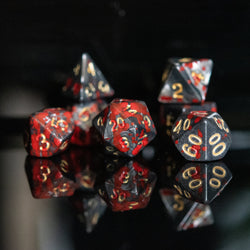 Pre-Order || Blood and Iron Acrylic Dice Set