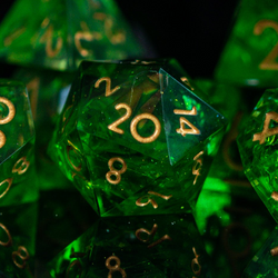 PRE-ORDER || Blood of the Lich Sharp-Edged Resin Dice Set