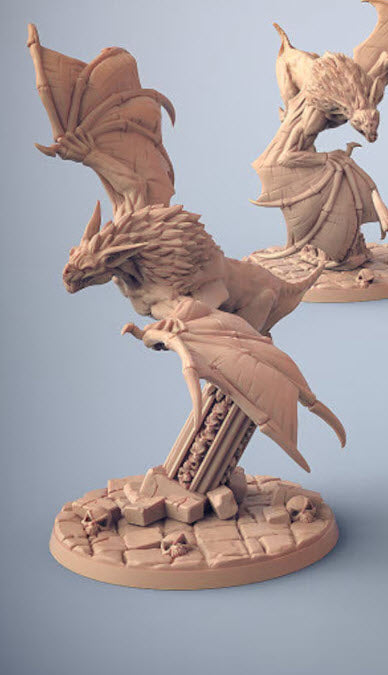 3D Printed Artisan Guild Bloodfiend Riders The Bloodhunt 28mm 32mm (Online Only)