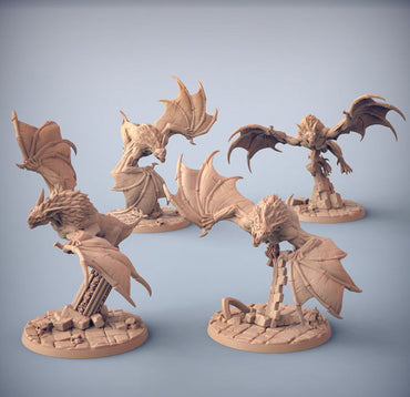 3D Printed Artisan Guild Bloodfiend Riders The Bloodhunt 28mm 32mm (Online Only)