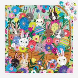 Blooming Bunnies 500 Piece Jigsaw Puzzle Mudpuppy