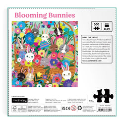 Blooming Bunnies 500 Piece Jigsaw Puzzle Mudpuppy
