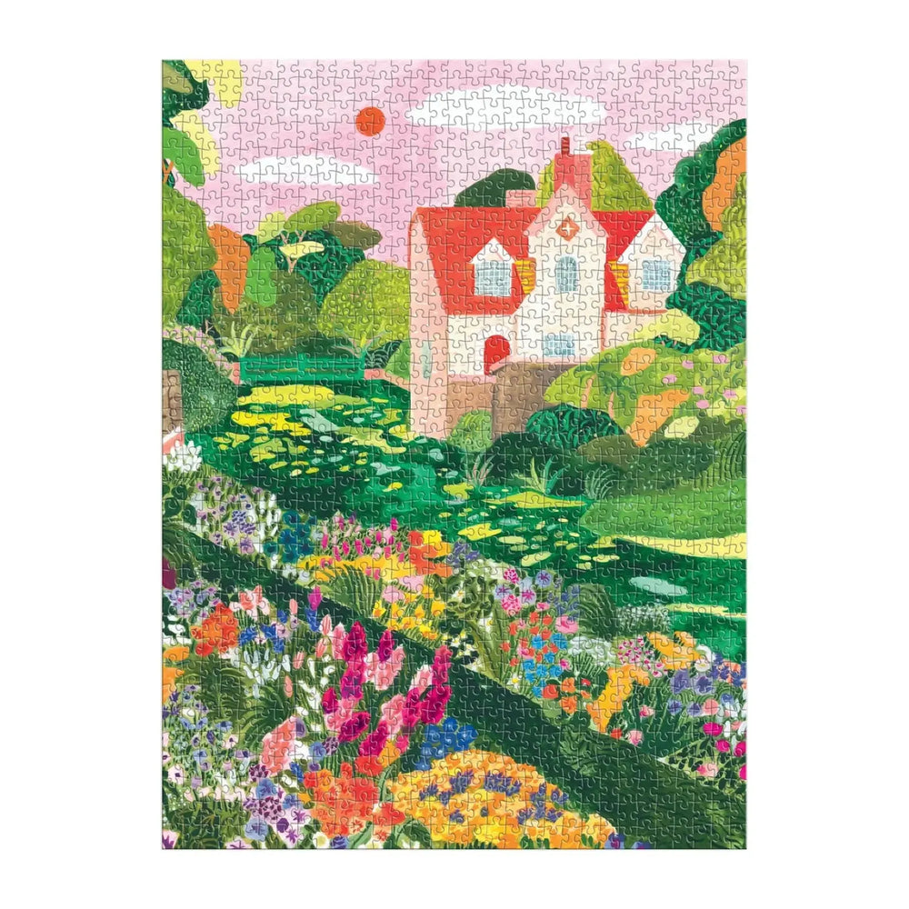 Blooming Meadow 1000 Piece Jigsaw Puzzle Galison