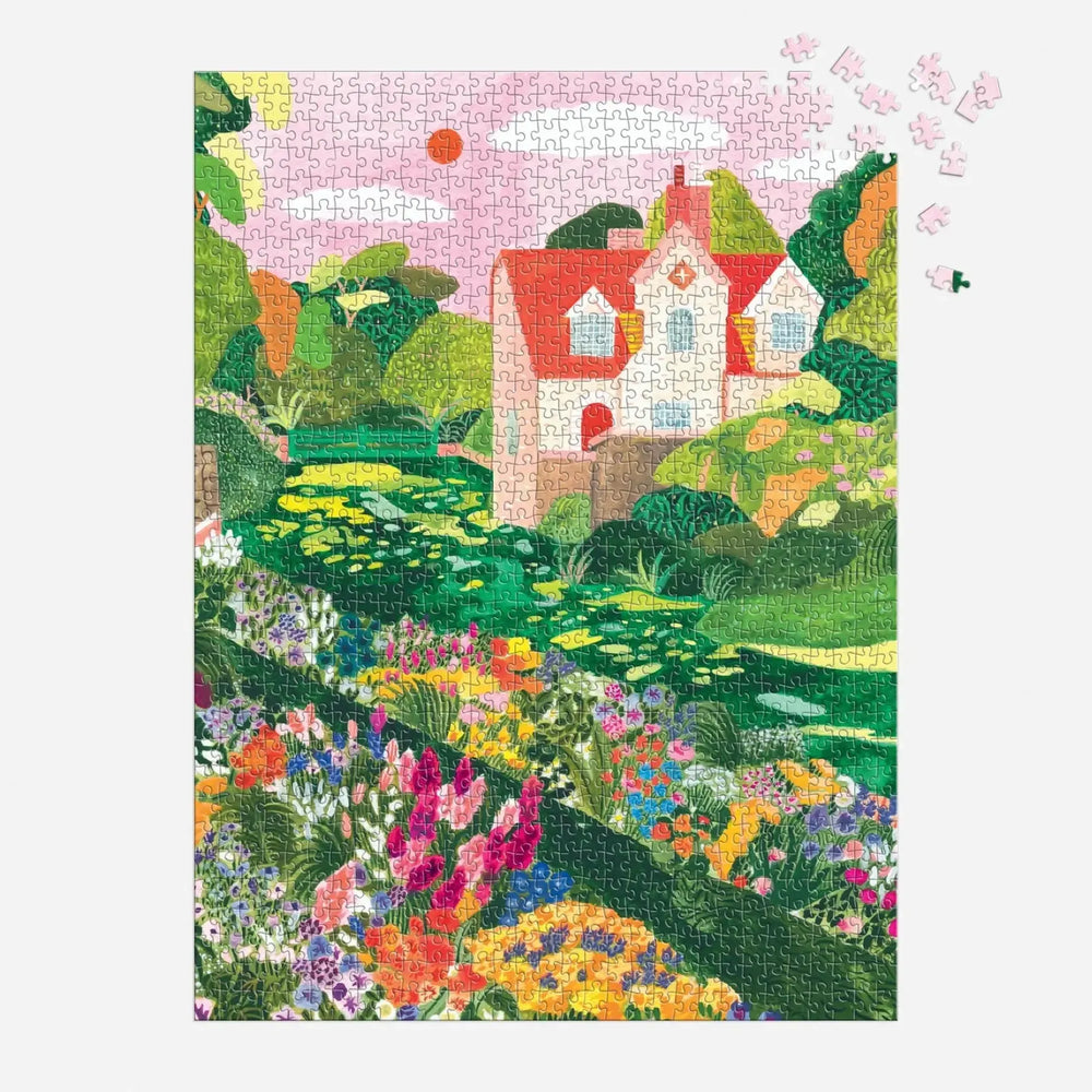Blooming Meadow 1000 Piece Jigsaw Puzzle Galison