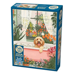 Blooms & Bubbles 500 Piece Jigsaw Puzzle Cobble Hill (ONLINE ORDER ONLY)