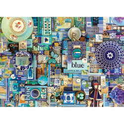Blue 1000 Piece Jigsaw Puzzle Cobble Hill (ONLINE ORDER ONLY)