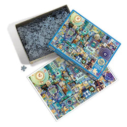 Blue 1000 Piece Jigsaw Puzzle Cobble Hill (ONLINE ORDER ONLY)